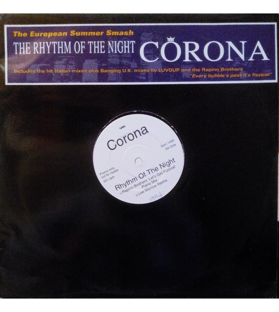  Corona ‎– The Rhythm Of The Night (WEA)