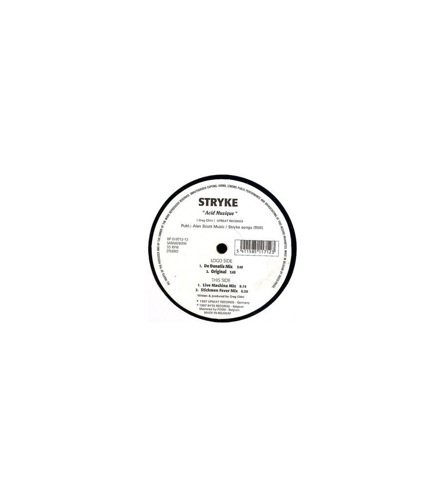 Stryke ‎– Acid Musique 