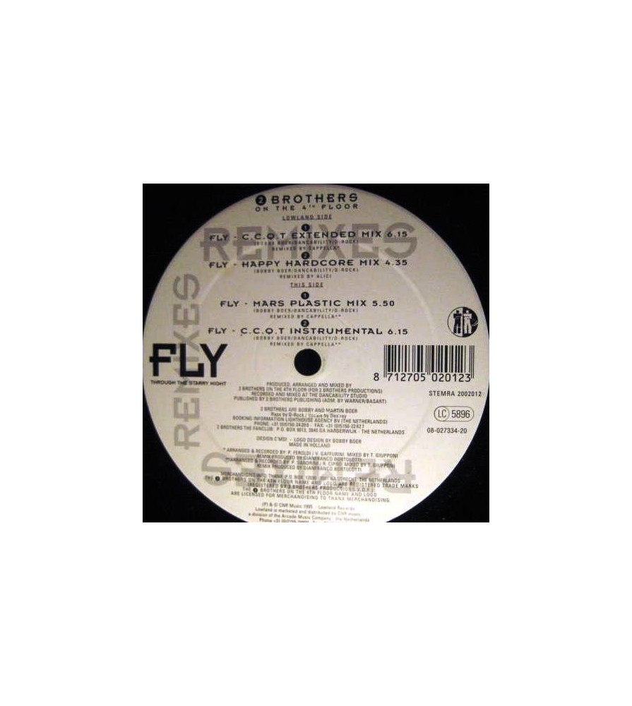 2 Brothers On The 4th Floor ‎– Fly (The Remixes) 