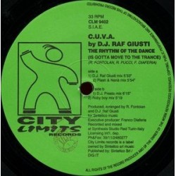 C.U.V.A By D.J. Raf Giusti ‎– The Rhythm Of The Dance (Is Gotta Move To The Trance) 