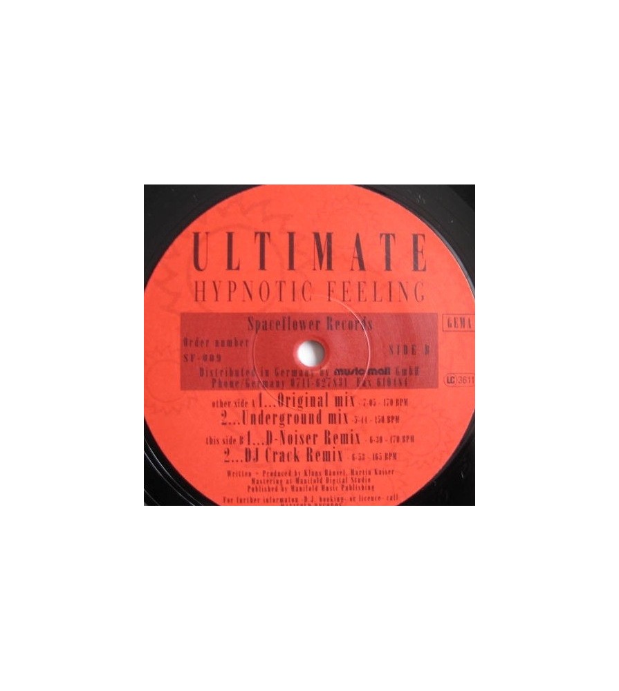Ultimate ‎– Hypnotic Feeling 