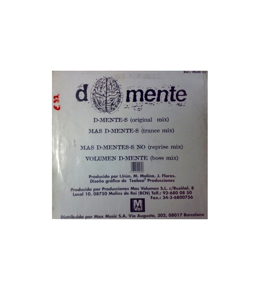 D-Mente ‎– D-Mente