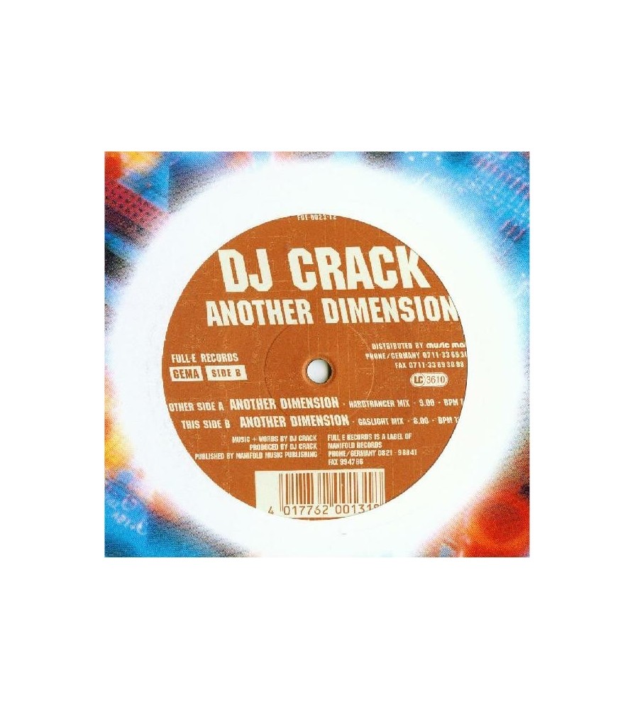 DJ Crack ‎– Another Dimension 