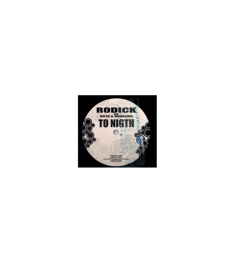 Rodick Vs Urta & Navarro ‎– To Night 