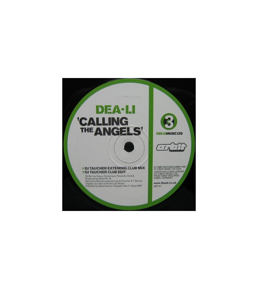 Dea-Li ‎– Calling The Angels (The DJ Taucher Remixes)