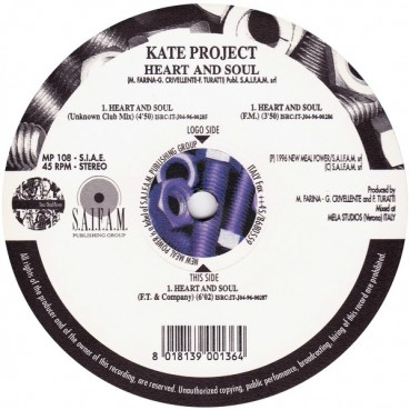 Kate Project - Heart & Soul (2 MANO,ITALO MUY FINO¡¡)
