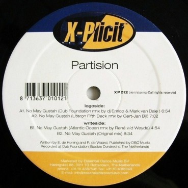 Partision – No May Gustah (DUTCH RELEASE)