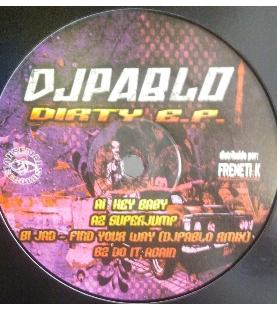 Dj Pablo - Dirty EP (ARSENAL RECORDS)