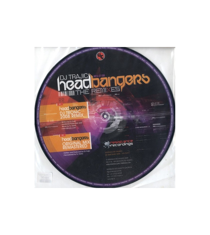 DJ Trajic ‎– Headbangers (The Remixes) 
