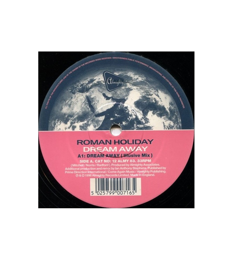 Roman Holiday ‎– Dream Away