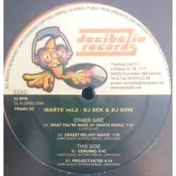 DJ Sek & DJ Sow ‎– Marte Vol. 2 