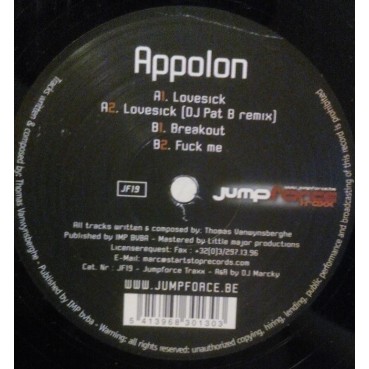 Appolon ‎– Lovesick 