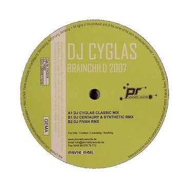 DJ Cyglas ‎– Brainchild 2007 