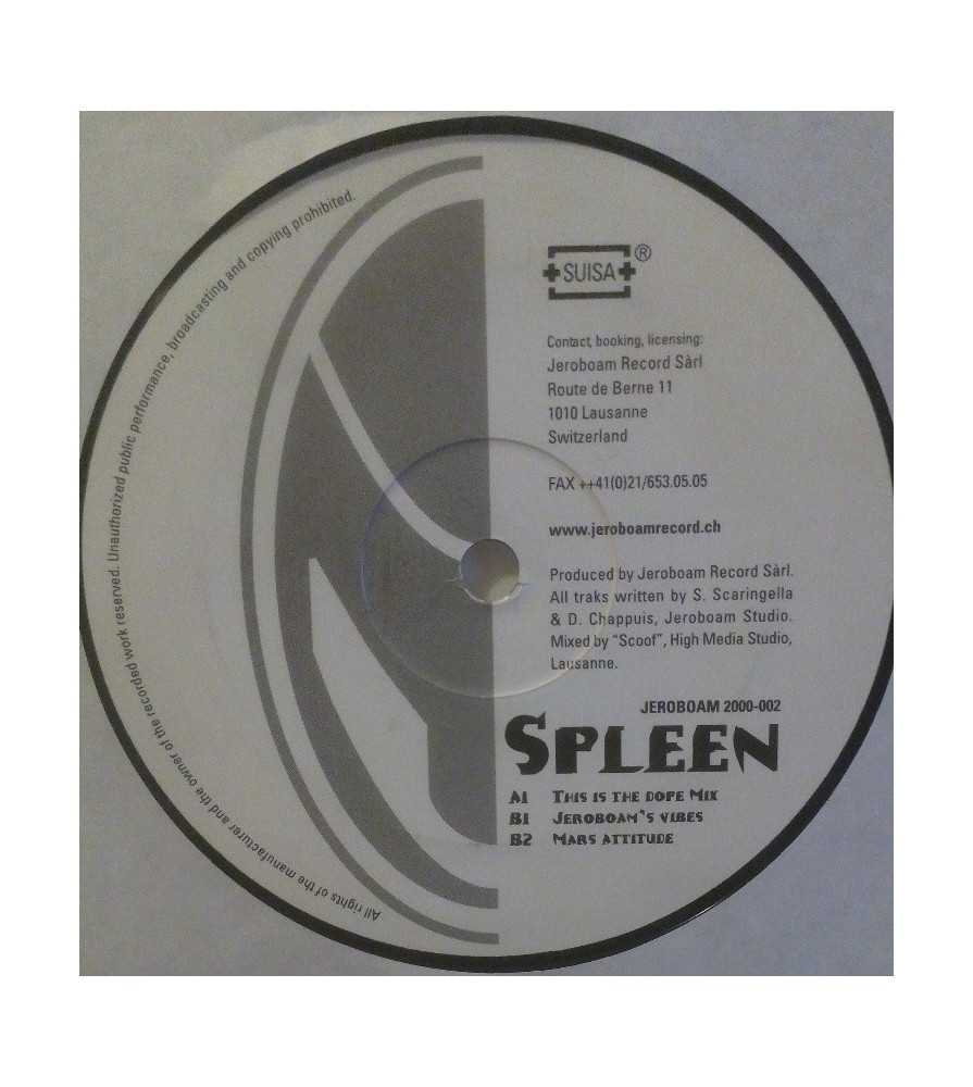 Spleen - This Is The Dope Mix (Tech-house)