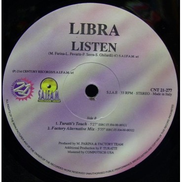 Libra  - Listen(REMEMBER ITALO)