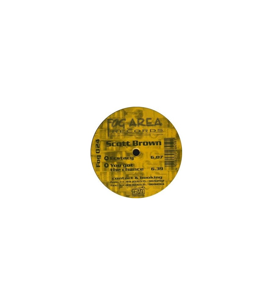 Scott Brown ‎– Ecstacy / You Got The Chance 
