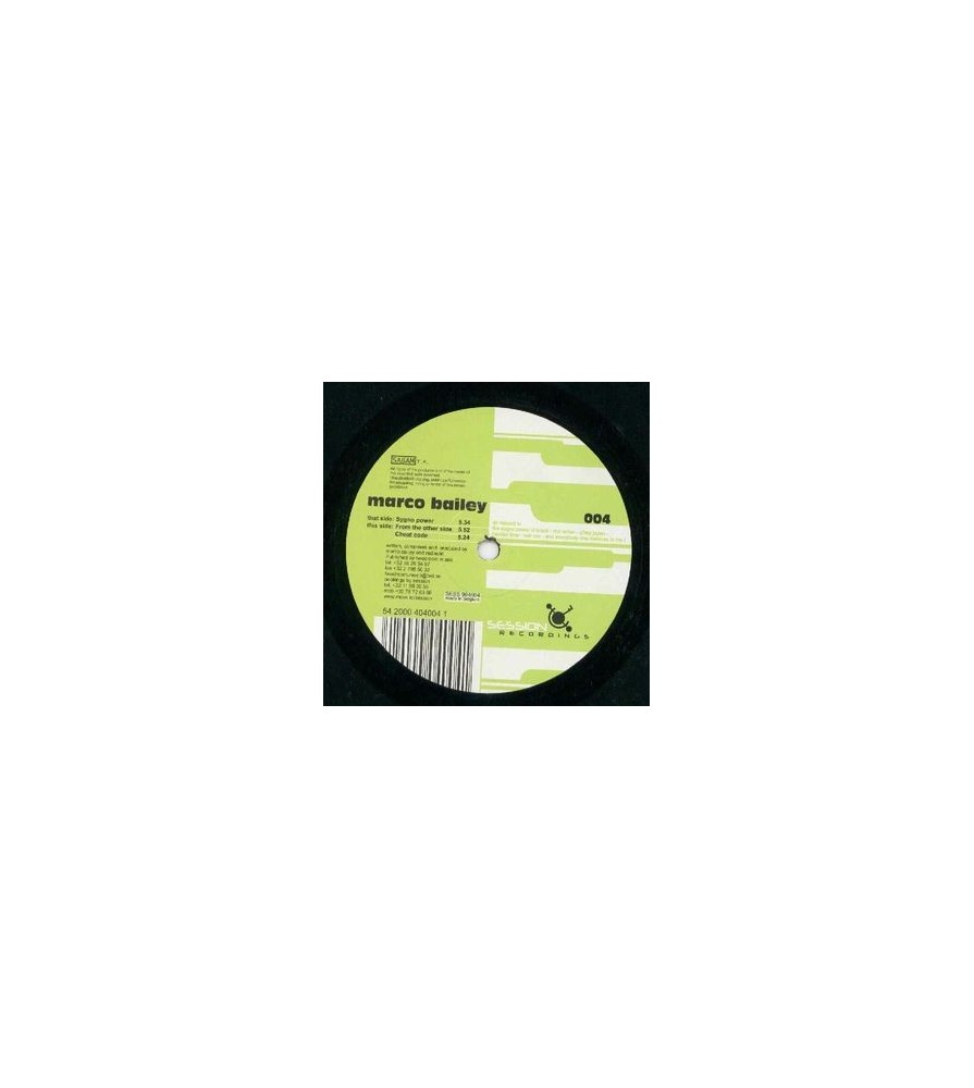 Marco Bailey ‎– Sygno Power