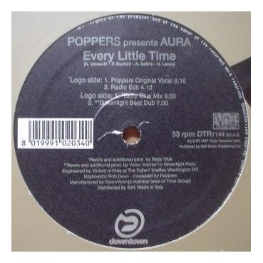 Poppers Presents Aurra - Every Little Time (BYTE RECORDS)