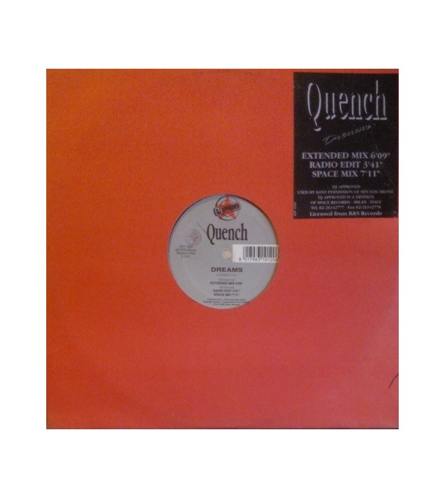 Quench ‎– Dreams (EDICIÓN ITALIANA)