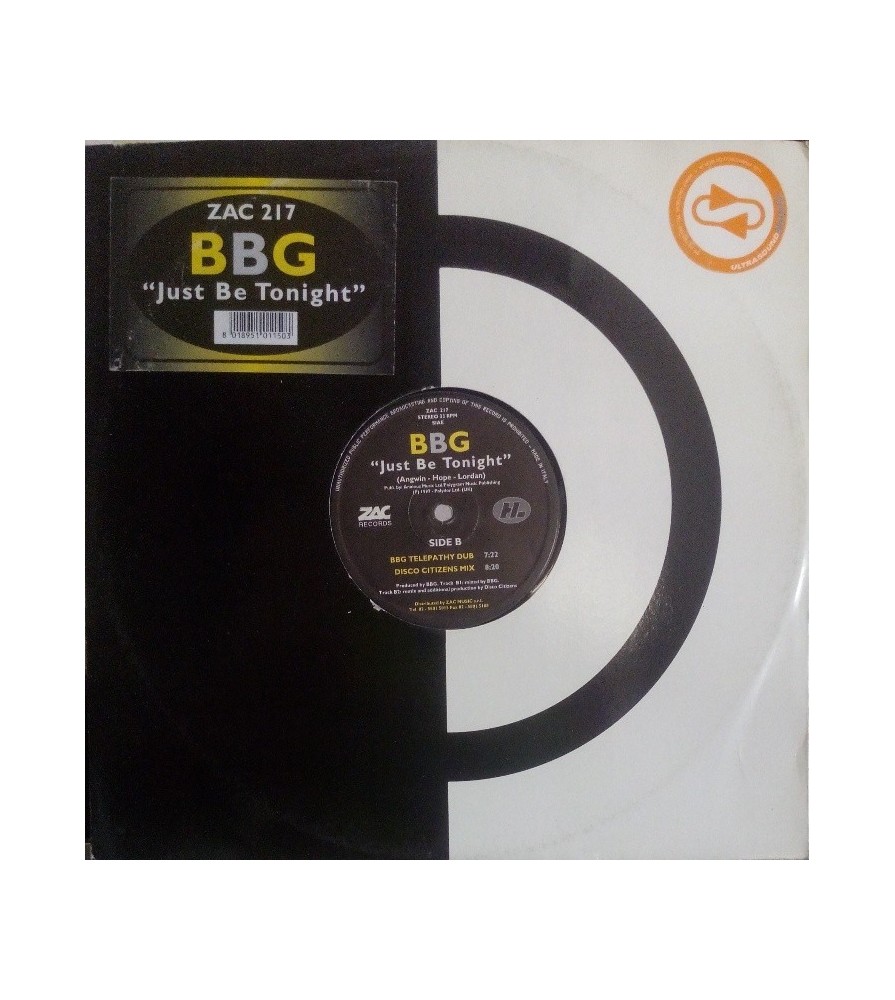 BBG ‎– Just Be Tonight 