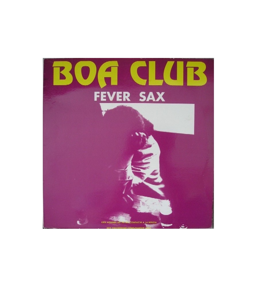 Boa Club ‎– Fever Sax (MEGABEAT RECORDS)