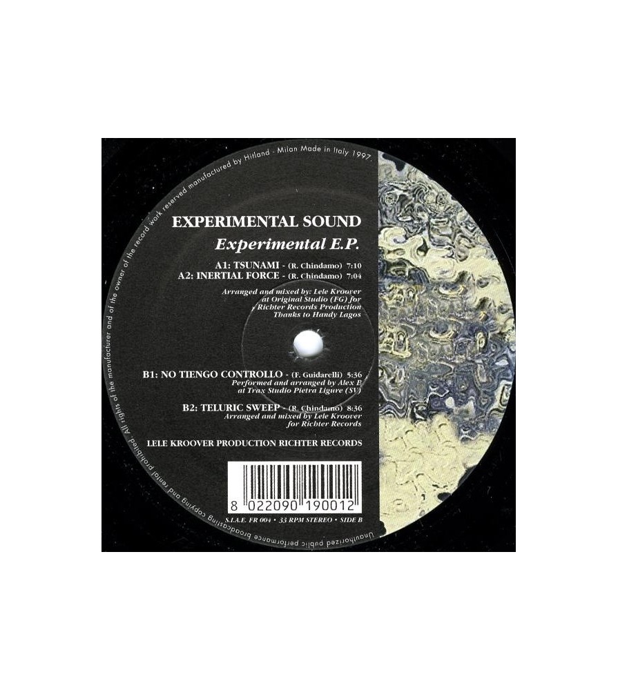 Experimental Sound ‎– Experimental EP