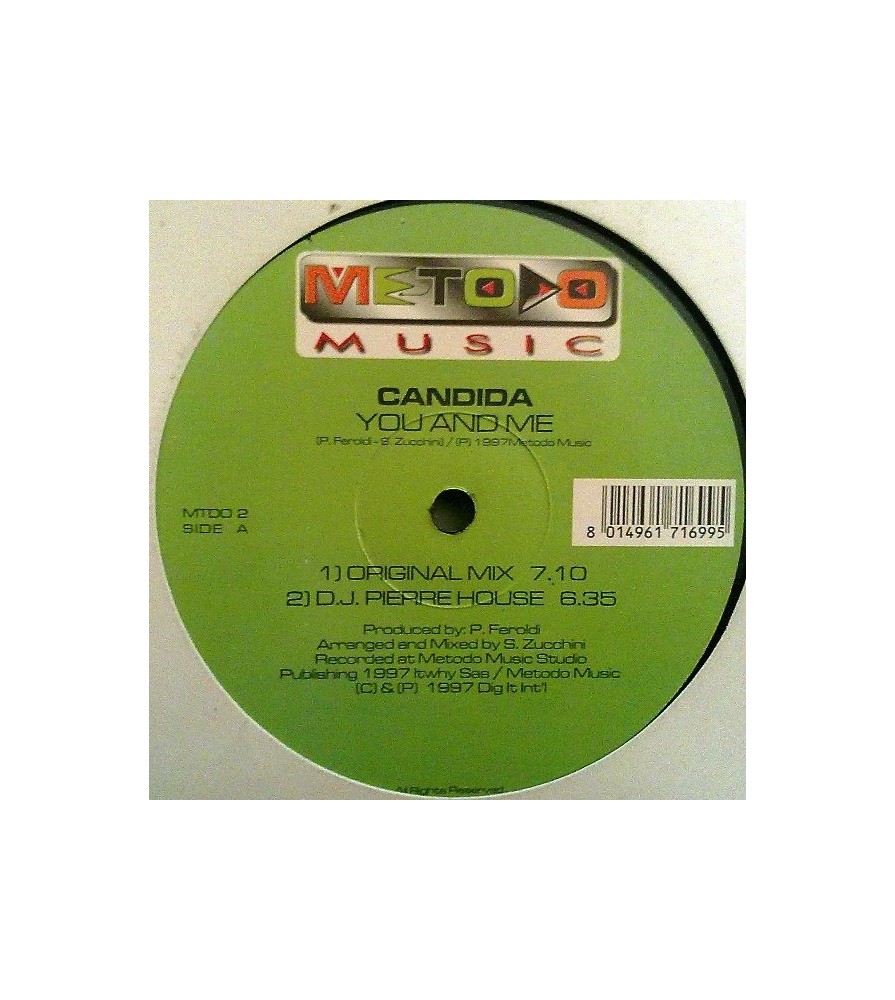 Candida ‎– You And Me