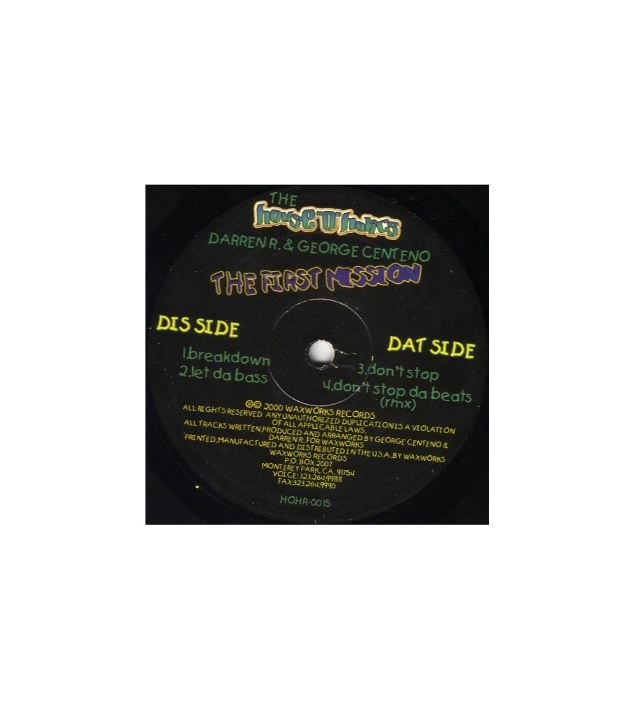 House O' Holics - The First Mission