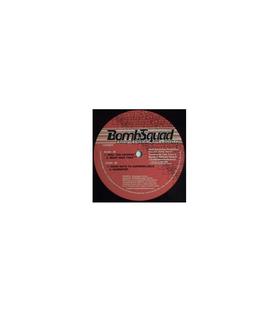 Tony Traxx & Mambo ‎– Bomb Squad 