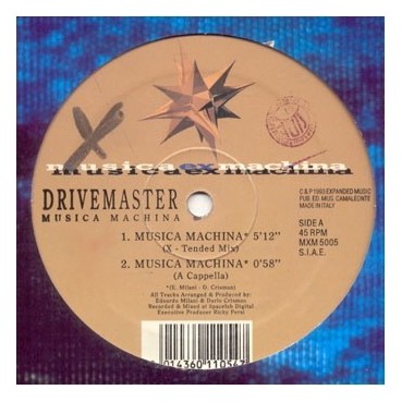 Drivemaster – Musica Machina Drivemaster – Musica Machina