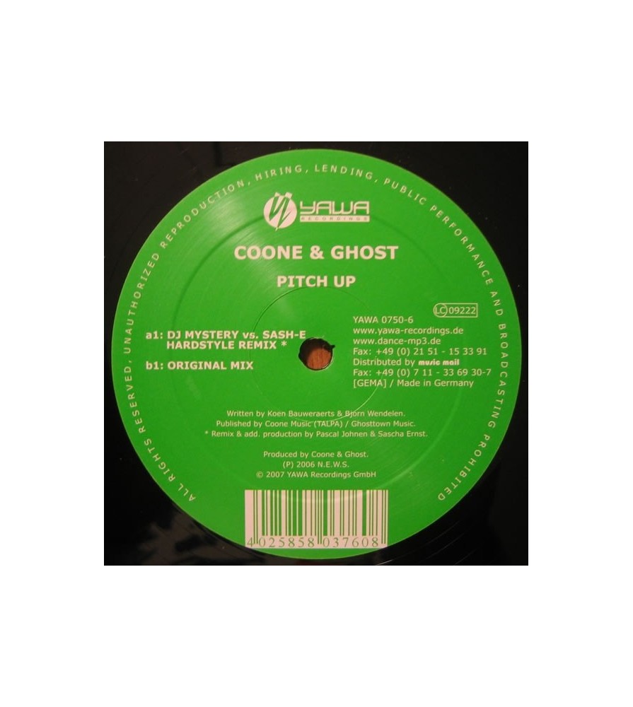 Coone & Ghost ‎– Pitch Up