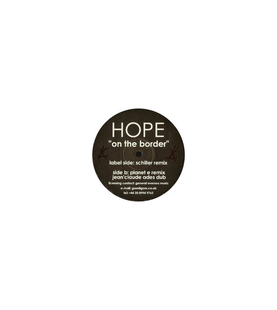 Hope ‎– On The Border (EDICIÓN INGLESA)