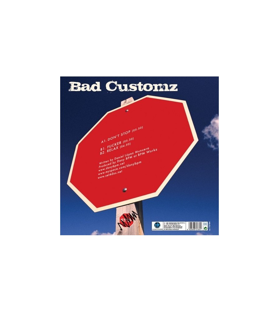 Bad Customz ‎– Don't Stop 