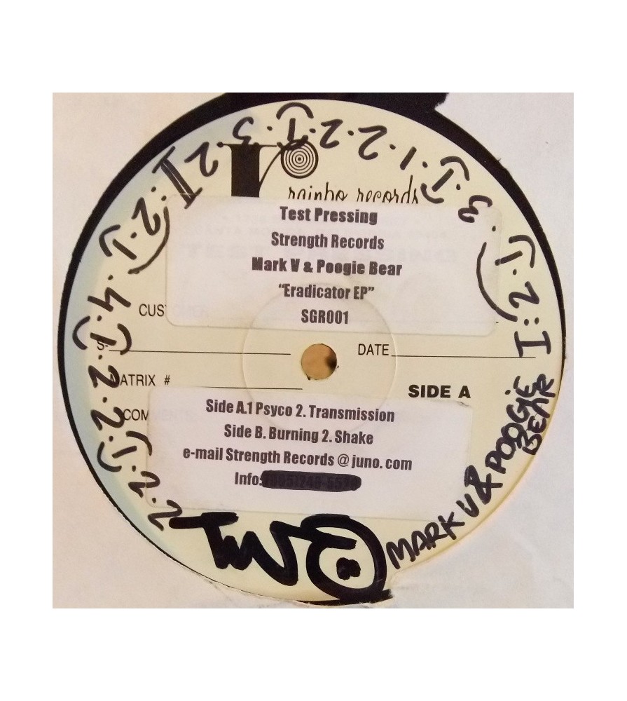 Mark V. & Poogie Bear ‎– Eradicator EP