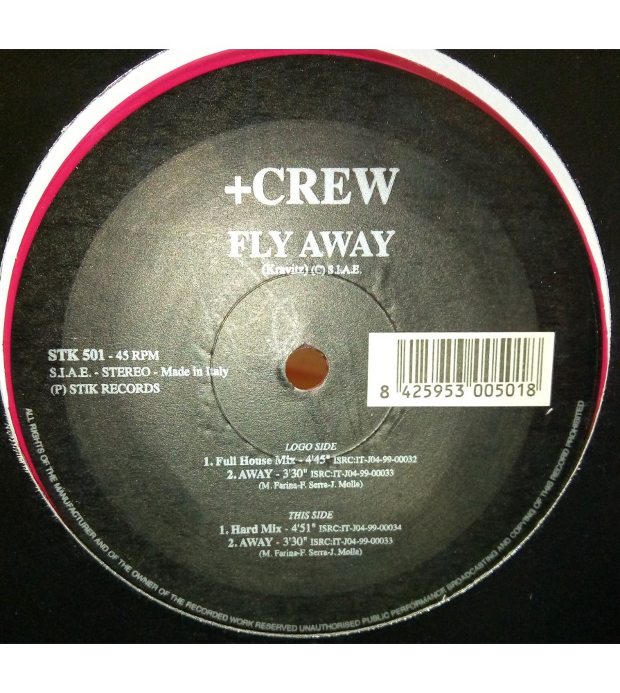 +Crew ‎– Fly Away 
