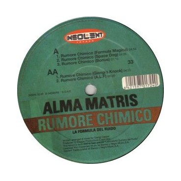 Alma Matris ‎– Rumore Chimico