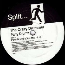 The Crazy Drummer - Party Drumz (SELLO SPLIT.BUEN TEMA REMEMBER TAMBORES¡¡)