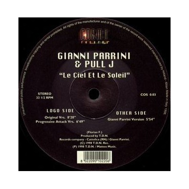 Gianni Parrini & Pull J ‎– Le Ciel Et Le Soleil