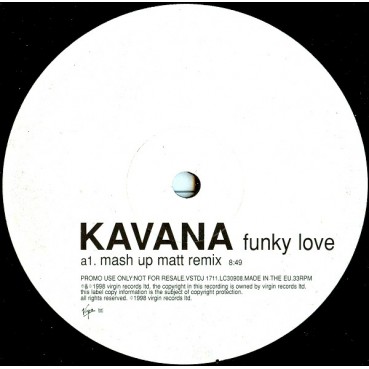 Kavana - Funky Love (12", Promo)