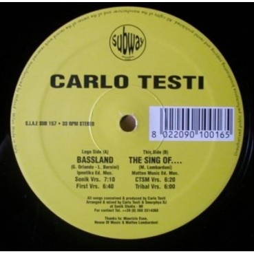 Carlo Testi ‎– Bassland / The Sign Of.... 