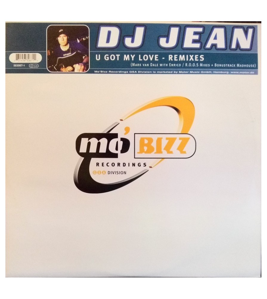 DJ Jean ‎– U Got My Love - Remixes 