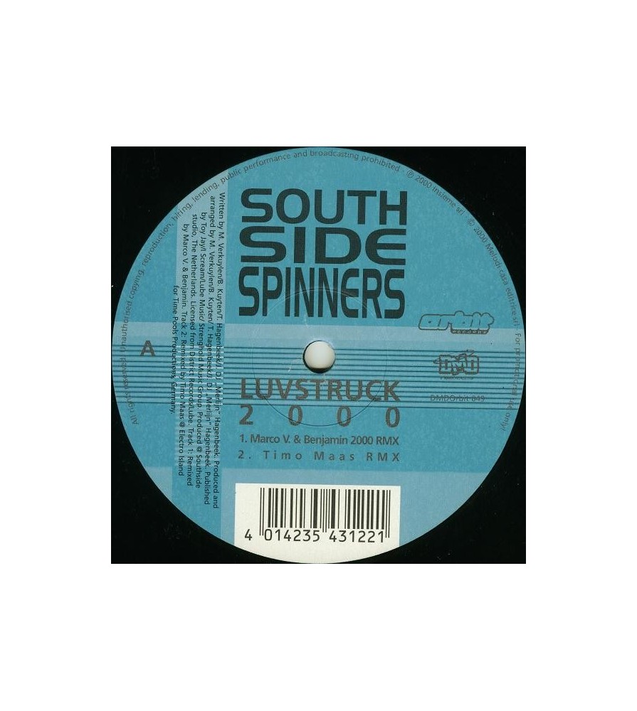 Southside Spinners – Luvstruck 2000 (ORBIT RECORDS)