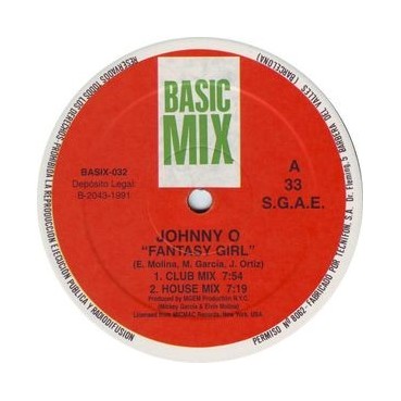 Johnny O - Fantasy Girl (BASIC MIX)