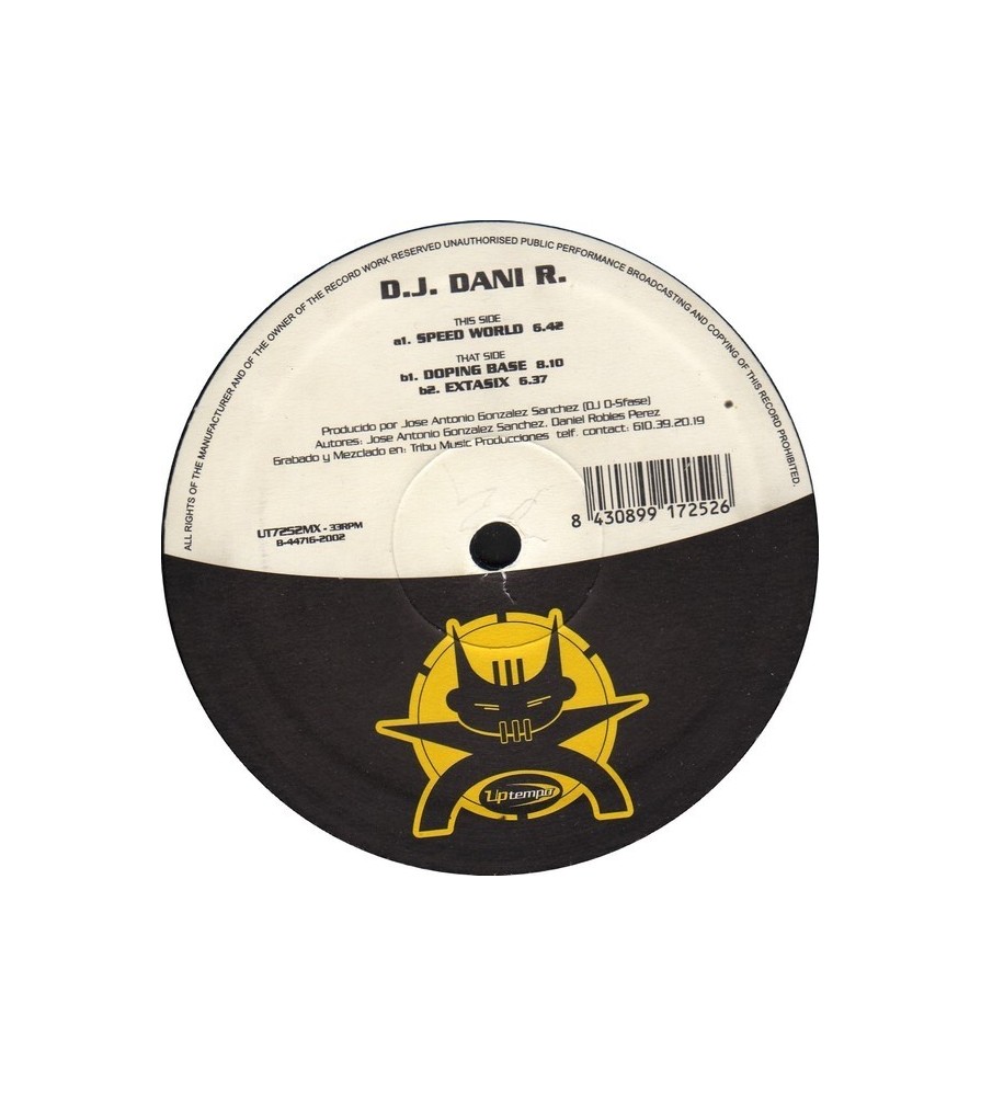 DJ Dani R ‎– Speed World 