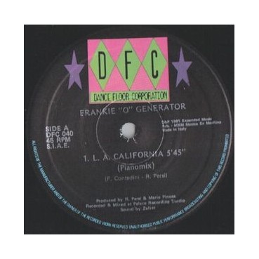 Frankie "O" Generator ‎– L.A. California 