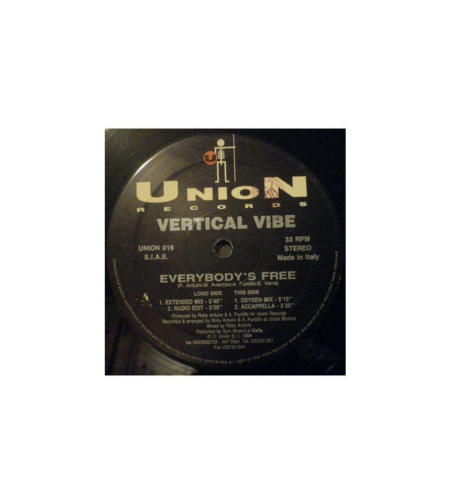 Vertical Vibe ‎– Everybody's Free 