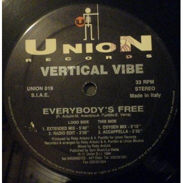Vertical Vibe ‎– Everybody's Free 