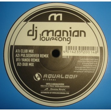 DJ Manian - Love Song(CANTADO CON REMIXES PULSEDRIVER & YANOU MUY BONITO)