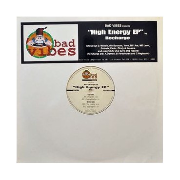 Re-Charge ‎– High Energy EP 