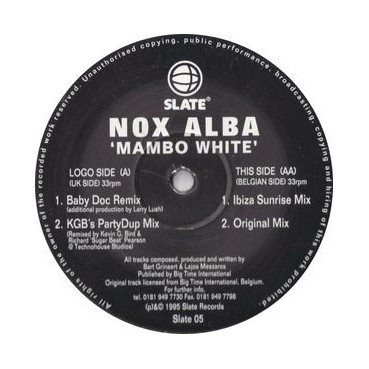 Nox Alba ‎– Mambo White